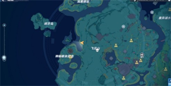 幻塔人工岛二期风景点位置一览