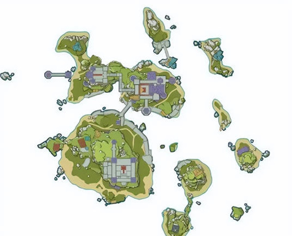 原神2.8版本新海岛地图一览