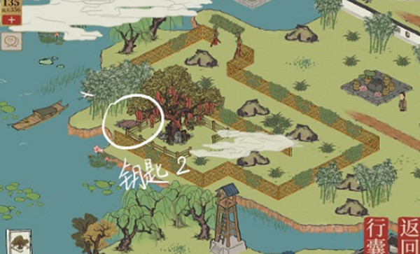 江南百景图杭州探险第一章钥匙位置一览