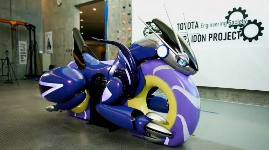 丰田汽车X宝可梦朱紫打造出密勒顿摩托即将于东京展出